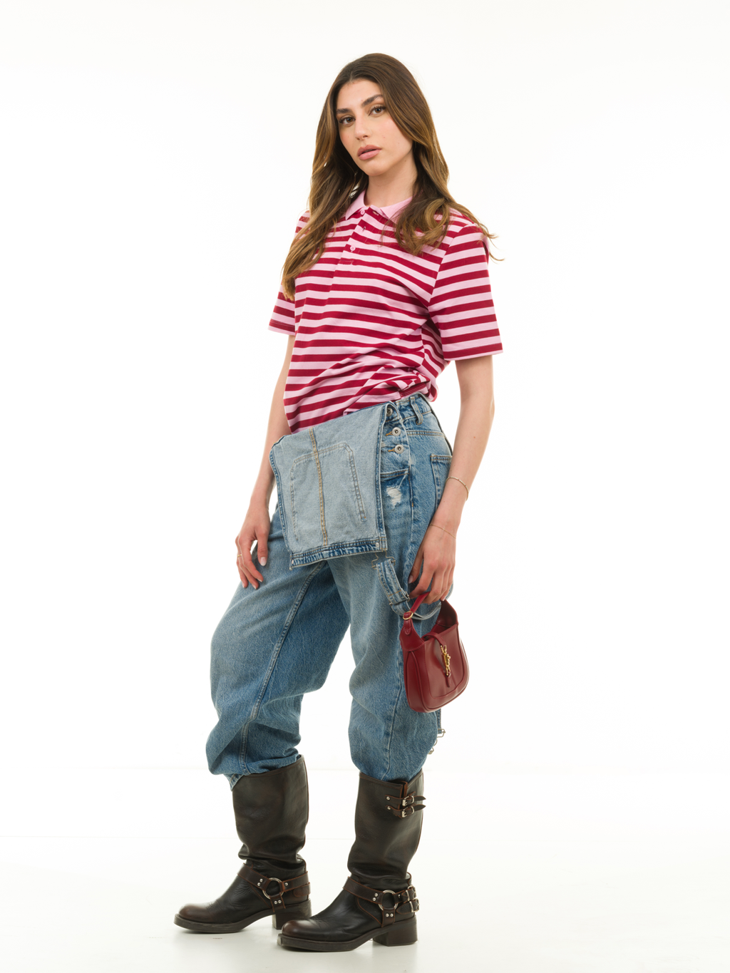 Cherry Lines Polo